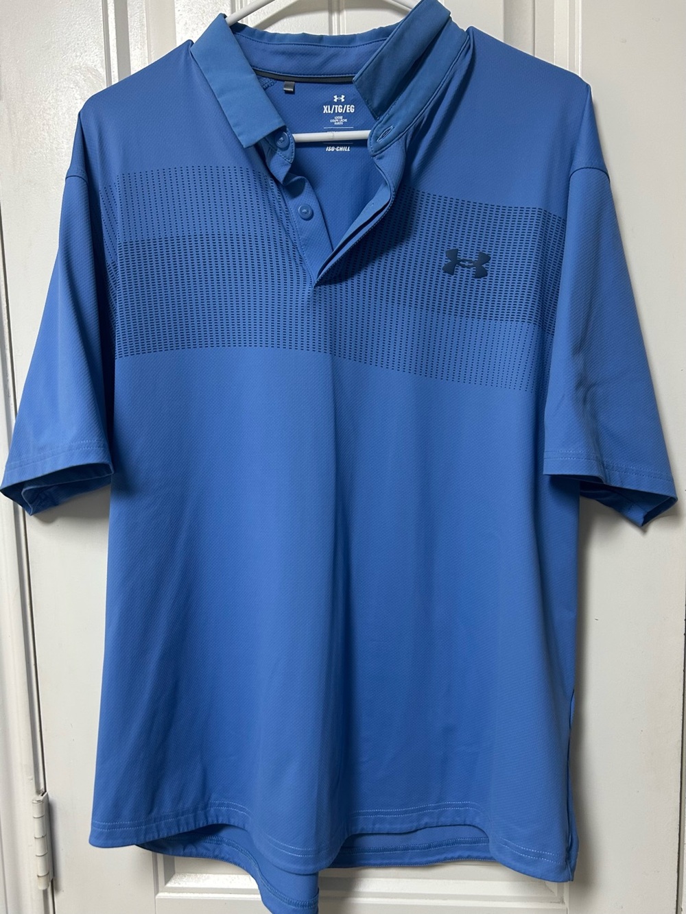 Under Armour Men’s Royal Blue Tech Polo ISO-chill Tshirt